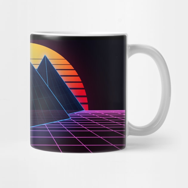 Outrun Pyramids by Oh My Martyn